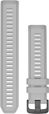 Pasek Garmin Instinct 2, silikonowy, szary, czarna klamra