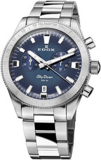 Edox SkyDiver Chronograph Quartz 10116-3-buidn Limited Edition 1000pcs ( + zamienny pasek )