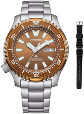 Citizen Promaster Marine Automatic NY0164-65XE Limited Edition 2400 sztuk (+ zapasowy pasek)