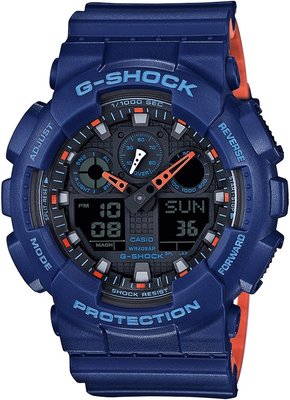 Casio G-Shock Original GA-100L-2AER Layered Band Military Color Special Edition