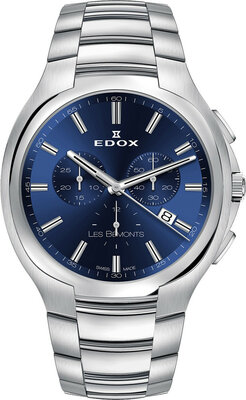 Edox Les Bémonts Ultra Slim Quartz Chronograph 10239 3 BUIN