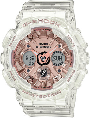 Casio G-Shock Original GMA-S120SR-7AER Z Series Transparent x Pink Gold Collection