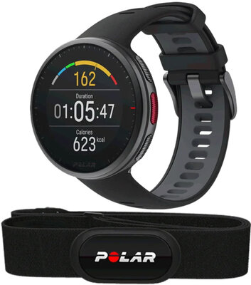 Polar Vantage V2 HR czarny (+ piersiowy czujnik H10+)