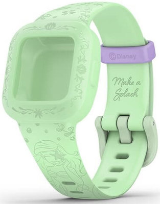 Pasek Garmin Vívofit junior 3, zielony (miętowy) (Disney Little Mermaid)