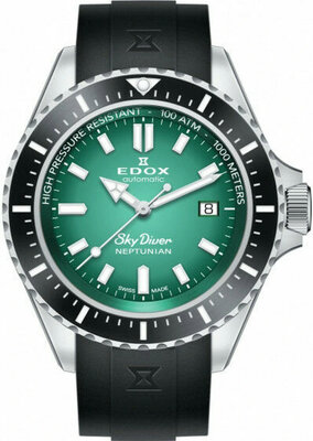 Edox SkyDiver Neptunian Automatic 80120-3nca-vdn