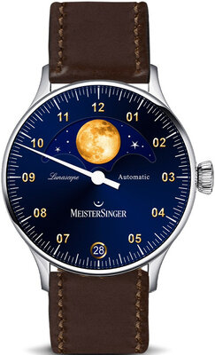 MeisterSinger Lunascope Automatic Moonphase Moonphase Date LS908G_SCF02