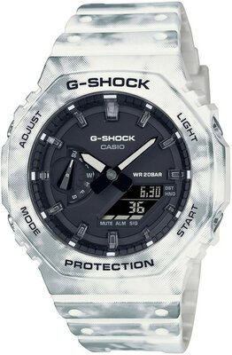 Casio G-Shock Original GAE-2100GC-7AER Grunge Snow Camo Series Carbon Core Guard (+ zamienna luneta i pasek)