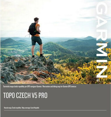 TOPO Garmin Czech V5 PRO Voucher (mapy topograficzne)