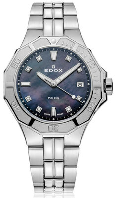 Edox Sport Delfin Diver Date Lady 53020-3m-nannd