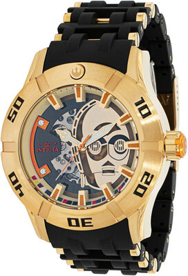 Invicta Star Wars Automatic 50mm 37206 C-3PO Limited Edition 1977pcs