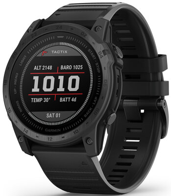 Garmin Tactix 7 Sapphire Black Silicone Band