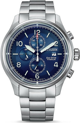 Citizen Sports Eco-Drive Super Titanium Chrono CA0810-88L