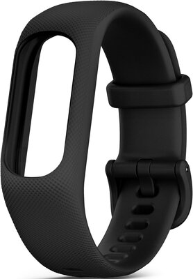 Pasek Garmin Vívosmart 5, silikonowy, czarny, wielkość L