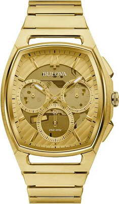 Bulova Curv Tank Quartz Chronograph 97A160