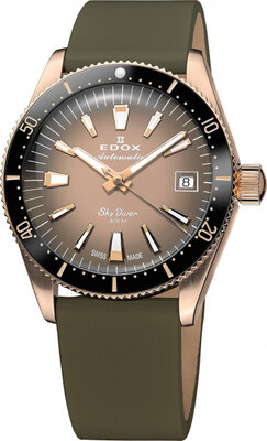 Edox SkyDiver 38 Date Automatic 80131-37rncvdbe