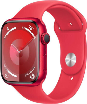 Apple Watch Series 9 GPS 45mm (PRODUCT) RED Aluminium Case / (PRODUCT) RED Sport Band - S/M