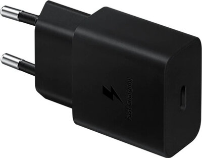 Ładowarka z USB-C portem (15W) bez kabla, czarna