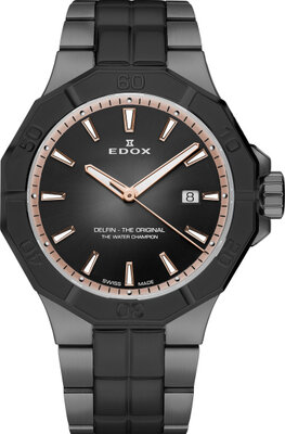 Edox Delfin Date Quartz 53021-37gnm-ndr