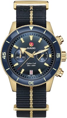 Rado Captain Cook Chronograph Automatic R32146208 (+ 2 zapasowe paski)