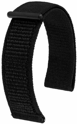 Pasek tekstylny Hirsch Velcro L 41409050-5, czarny, rzep